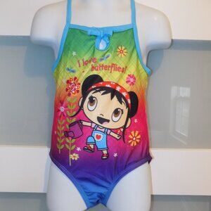 Nick Jr Ni Hao, Kai-lan I LOVE BUTTERFLIES 1 PC Swimsuit Size 12 Months NEW
